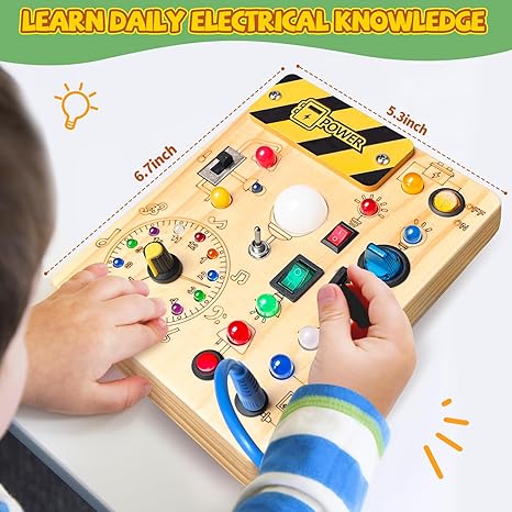 ToysBarn LED Busy Board