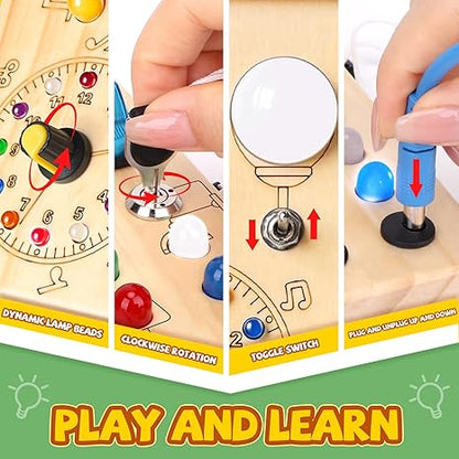 ToysBarn LED Busy Board