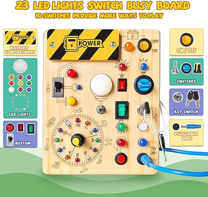 ToysBarn LED Busy Board